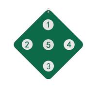 d' Murale - Outil d'entraînement - Équipement d'amélioration des compétences avec Cinq Yeux de - Outil d'entraînement auxiliaire pour et Adultes - Idéal pour la Pratique à