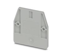 D-MUT 2, 5/4 = 3248033, plaque d'extrémité, profondeur : 28,3 mm, largeur : 2,2 mm, hauteur : 29,9 mm, couleur : gris, emballage d'origine, jamais utilisé, en stock, expédition maintenant.