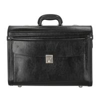 D&N Business Line Mallette Pilote, 46 cm, 29 liters, Noir (Schwarz)