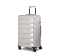 d&n South Dakota 4 roulettes Trolley M 66 cm avec soufflet d'extension gris