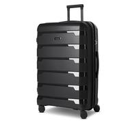 D & N, Noir , Koffer L + (76 cm), Bagage rigide