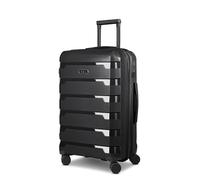 d&n South Dakota 4 roulettes Trolley M 66 cm avec soufflet d'extension noir