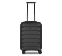 d&n South Dakota 4 roulettes Trolley de cabine S 56 cm avec soufflet d'extension noir