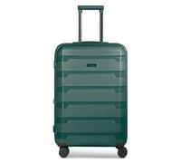 d&n South Dakota 4 roulettes Trolley M 66 cm avec soufflet d'extension olive