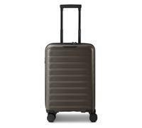 d&n Toronto 4 roulettes Trolley de cabine S 54 cm avec soufflet d'extension brun