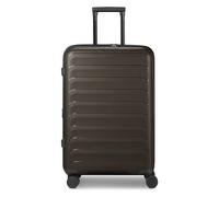 d&n Toronto 4 roulettes Trolley M 65 cm avec soufflet d'extension brun