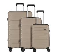 d&n Travel Line 4100 4 roulettes Set de valises 3 pièces gris