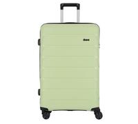 d&n Travel Line 4100 4 roulettes Trolley L 74 cm vert