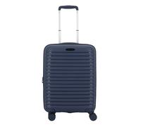 d&n Travel Line 4500 4 roulettes Trolley de cabine S 55 cm avec soufflet d'extension bleu