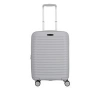 d&n Travel Line 4500 4 roulettes Trolley de cabine S 55 cm avec soufflet d'extension gris