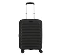 d&n Travel Line 4500 4 roulettes Trolley de cabine S 55 cm avec soufflet d'extension noir