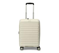 d&n Travel Line 4700 4 roulettes Trolley de cabine 55 cm avec soufflet d'extension blanc