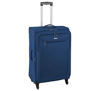 d&n Travel Line 6864 Valise 4 roulettes 66 cm Travel Line 6864 4 roues trolley 66 cm blau grau petrol (DN-6864-16)