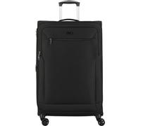 d&n Travel Line 6804 Valise de voyage Trolley 76 cm, extensible, 4 x 360° roulettes, volume 98 l, couleur noir