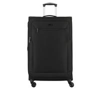 d&n Travel Line 6804 Valise de voyage Trolley 76 cm, extensible, 4 x 360° roulettes, volume 98 l, couleur noir