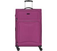 d&n Travel Line 9204 4 roues Valise cabine L 76 cm avec soufflet d'extension violet