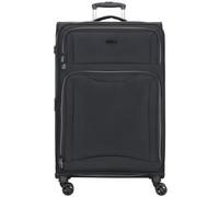 d&n Travel Line 9204 4 roulettes Trolley L 76 cm avec soufflet d'extension noir