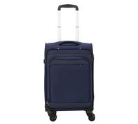 d&n Travel Line 9504 4 roulettes Trolley de cabine S 55 cm bleu