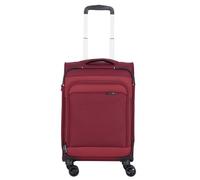 d&n Travel Line 9504 4 roulettes Trolley de cabine S 55 cm rouge