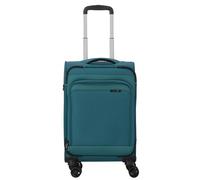 d&n Travel Line 9504 4 roulettes Trolley de cabine S 55 cm vert