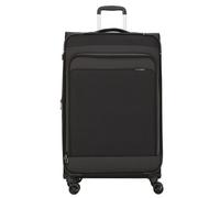d&n Travel Line 9504 4 roulettes Trolley L 76 cm avec soufflet d'extension noir