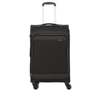 d&n Travel Line 9504 4 roulettes Trolley M 67 cm avec soufflet d'extension black (TAS030873)