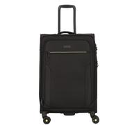 d&n Travel Line 9704 4 roues Valise cabine M 68 cm '"avec soufflet d''extension"' noir