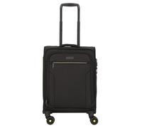 d&n Travel Line 9704 4 roues Valise cabine S 55 cm avec soufflet d'extension noir