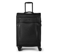 d&n Travel Line 9804 4 roues Valise cabine M 68 cm avec soufflet d'extension noir