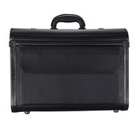 D&N Valise de pilote noir, Taille One Size