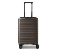 d&n Toronto 4 roulettes Trolley de cabine S 54 cm avec soufflet d'extension brun