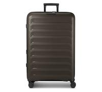 d&n Toronto 4 roues Valise cabine L 75 cm avec soufflet d'extension brun