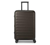 d&n Toronto 4 roulettes Trolley M 65 cm avec soufflet d'extension brun
