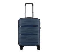 D&N Valisette 'Travel Line 4300' bleu marine / bleu foncé, Taille One Size