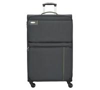 D&N Valisette 'Travel Line 6700' gris / vert, Taille One Size