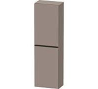 Duravit D-Neo armoire mi-haute DE1318L4343 40 x 24 cm, Basalt Matt , 2000 , gauche, 4 étagères en verre