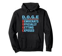 D.O.G.E Department of Government Efficiency Hommes Femmes Sweat à Capuche