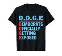 D.O.G.E Department of Government Efficiency Hommes Femmes T-Shirt