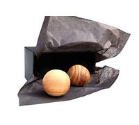 D.O.M.® Boules anti-stress en bois d'olivier dans une boîte