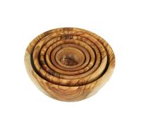 D.O.M. Die Olivenholz Manufaktur D.o. m. de 6 coupelles Rondes en Bois d'olivier