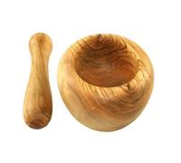 D.O.M. Die Olivenholz Manufaktur D.O.M.® Mortier en Bois d'olivier 12 cm