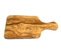 D.O.M.® Planche à petit-déjeuner en bois d'olivier avec poignée 30 cm