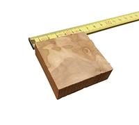 D.O.M. Raues Olivenholz Kanteln 55 x 55 x 18 mm