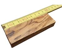 D.O.M. Raues Olivenholz Kanteln 90 x 28 x 10 mm