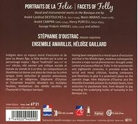 D`Oustrac, S: Portraits De La Folie by D`oustrac,Stephanie [Audio CD] NEUF