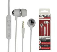 D-Parts Fontastic Essential in-Ear Stereo-Kit oreillette V5, Blanc