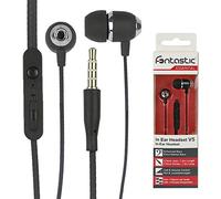 D-Parts Fontastic Essential in-Ear Stereo-Kit oreillette V5, Noir