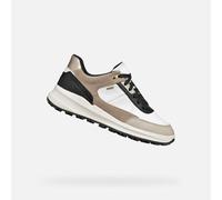 Geox Femme D Pg1x B ABX A Basket, White Lt Taupe, 41 EU