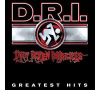 D.r.i. (dirty rotten imbeciles) – Greatest Hits – Vinyle coloré splatter rouge/argent