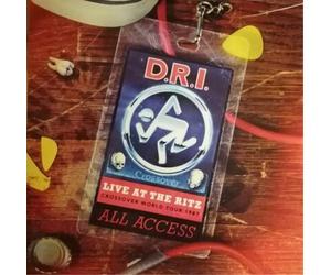 D.R.I. Live at the Ritz 1987 (CD) Album